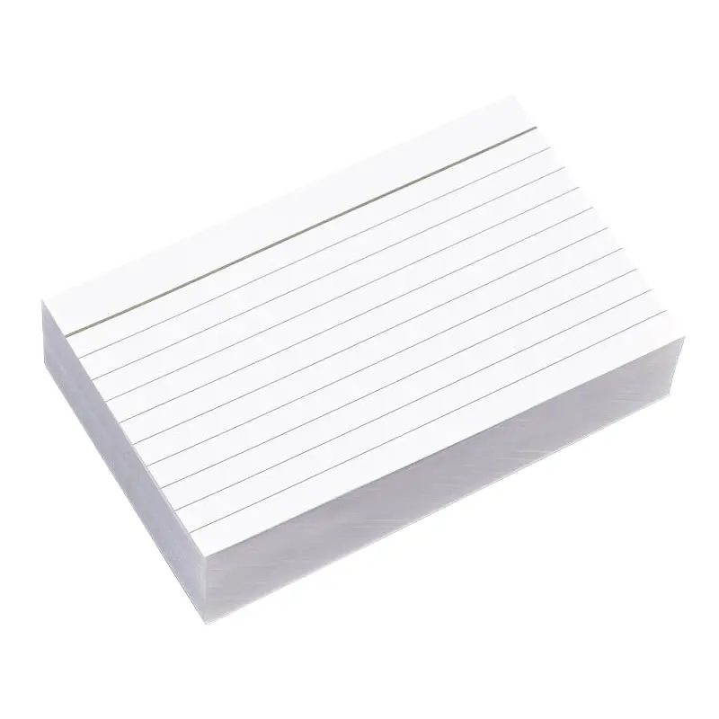 100 Horizontal Ruled 3 x 5 Cards