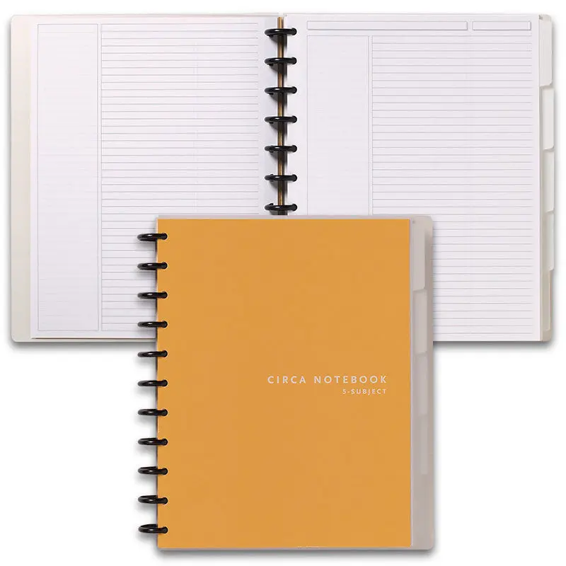 Circa 5-Subject Annotation Ruled Notebook (150 sheets)