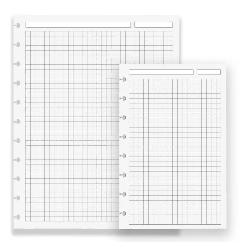 Circa Full-Page Grid Discbound Refill (100 sheets)