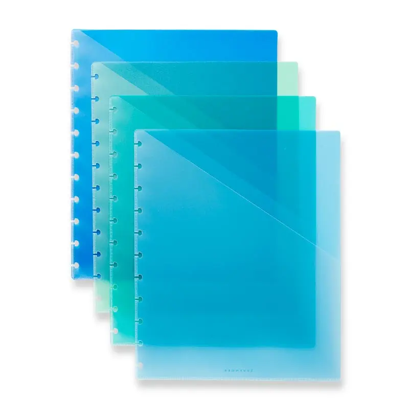 Circa Sea and Sky Discbound Notebook Pocket Dividers (set of 4)