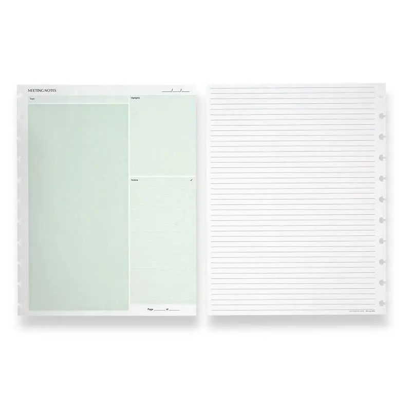 Circa smartPlanner Meeting Notes, Letter (25 sheets)