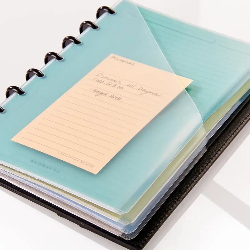 Circa Wafer Discbound Notebook Pocket Dividers (set of 4)