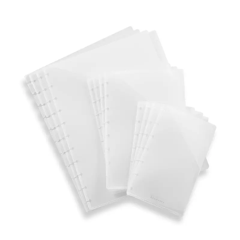 Circa Clear Discbound Notebook Pocket Dividers (set of 4)