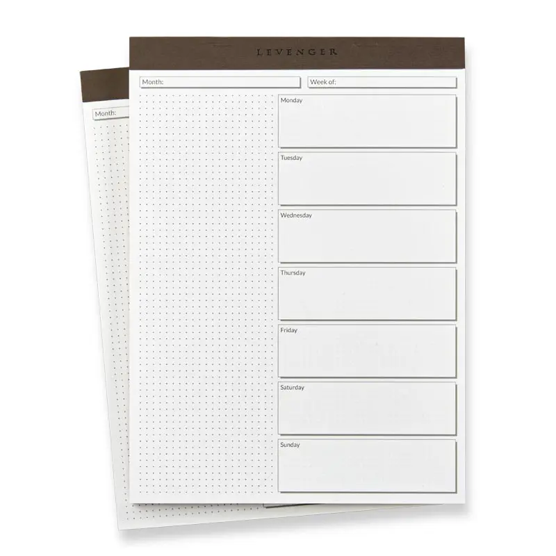 Weekly Scheduler Freeleaf Pad (Set of 2)