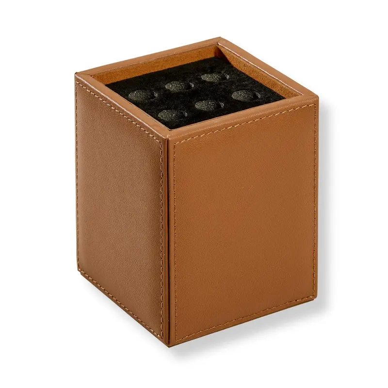 Leather Pen Cube