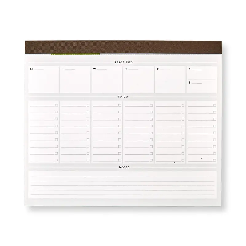 One-Week at a Time Freeleaf Deskpad