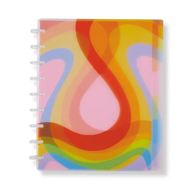 Circa Colorfull Weekly/Monthly Undated Agenda Notebook