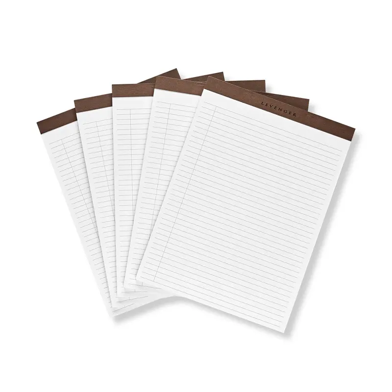 Freeleaf College Ruled without Title Box Pads (set of 5)