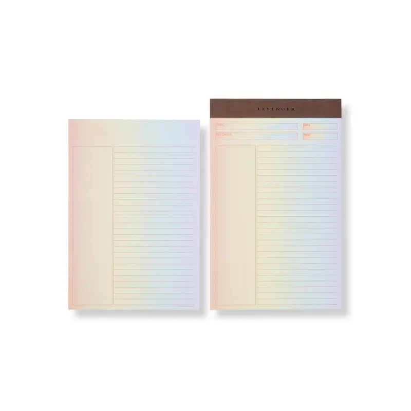 Freeleaf Vibrant Color Gradient Annotation Ruled Pads (set of 2)
