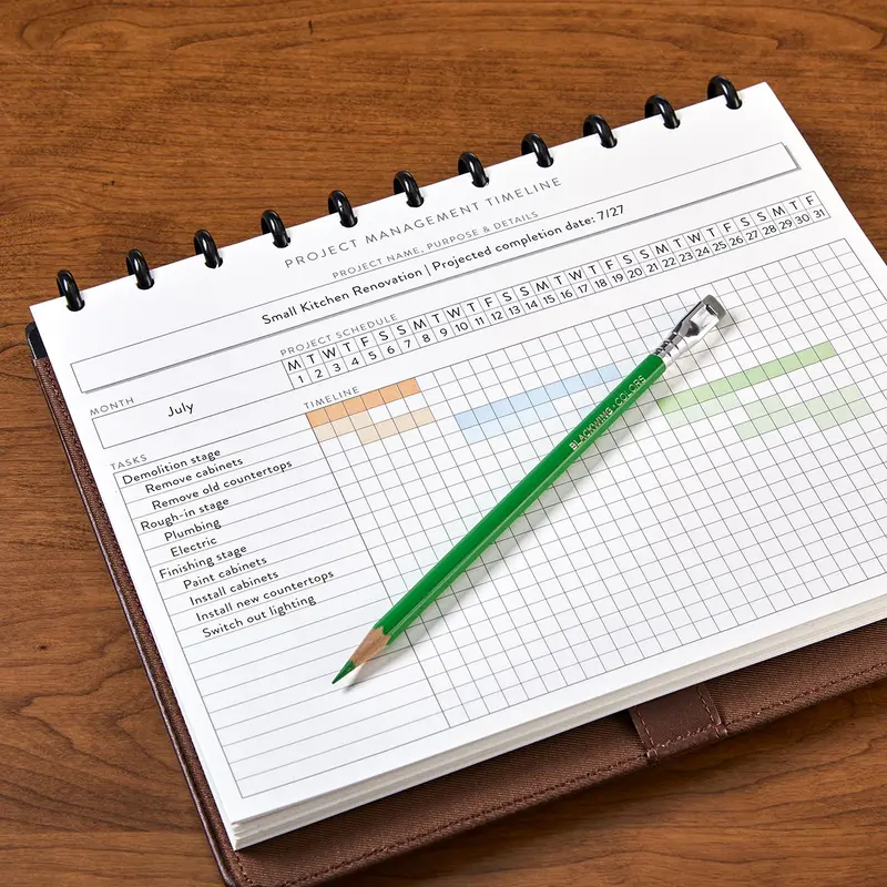 Circa Project Planner Grid Discbound Refill (100 sheets)