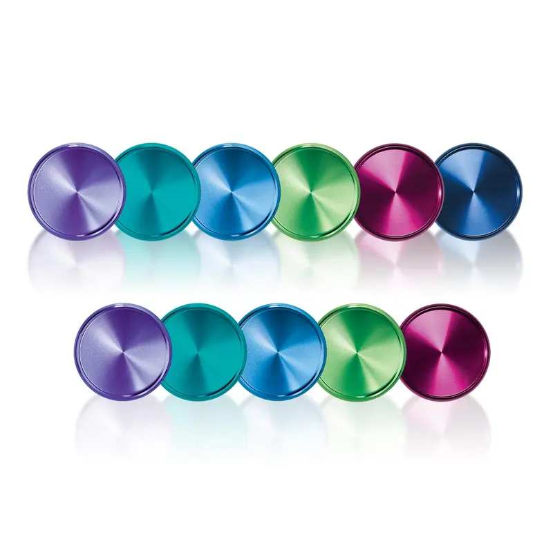 Prismatic Aluminum Circa Notebook Discs (set of 11)