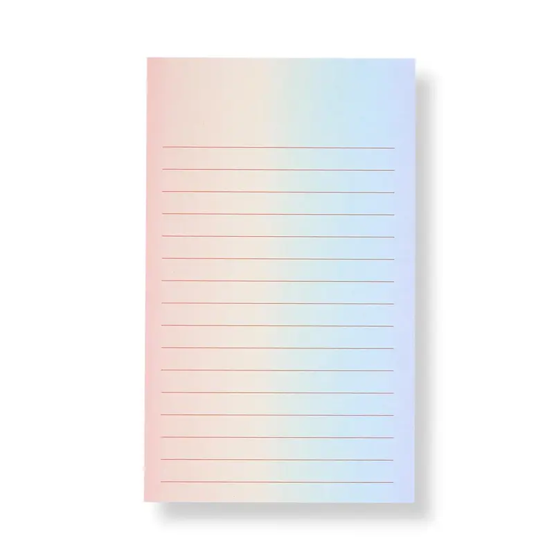 Vibrant Color Gradient Ruled 3 x 5 Cards (set of 100)