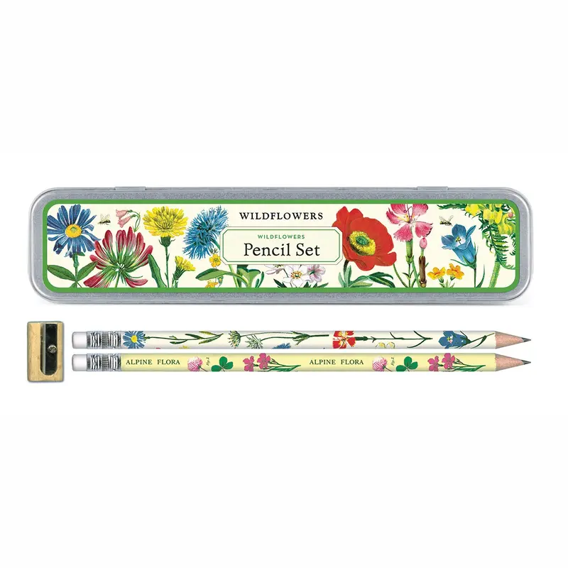 Wildflowers Pencils (set of 10)