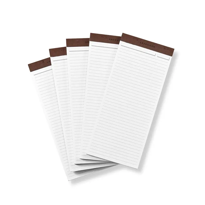 Freeleaf Tall Order Ruled Pads (set of 5)