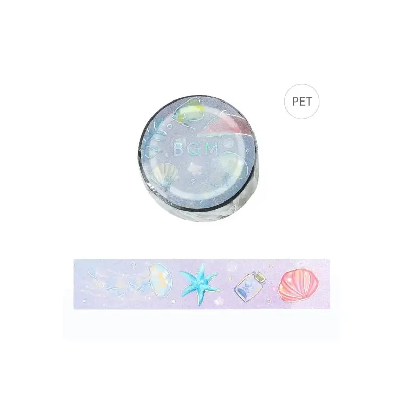 BGM Clear Tape - Foil Stamping Life - Ocean