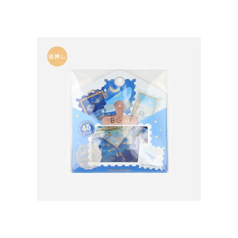 BGM Flake Sticker - Post Office - Galaxy Tour