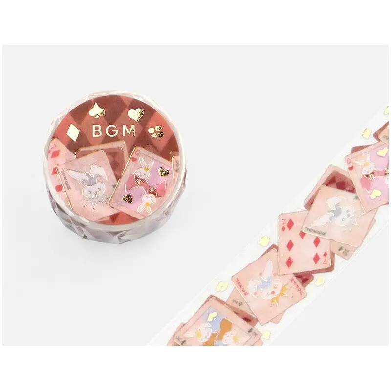 BGM Washi Tape - Life Foil Stamping Rabbit Trump