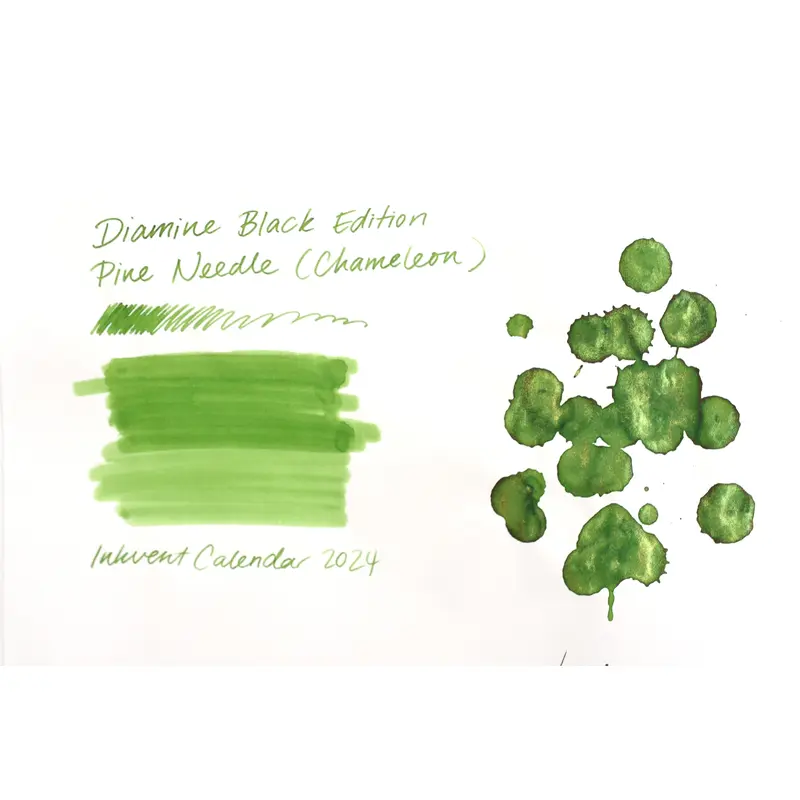 Diamine Black Edition - Chameleon - Pine Needle