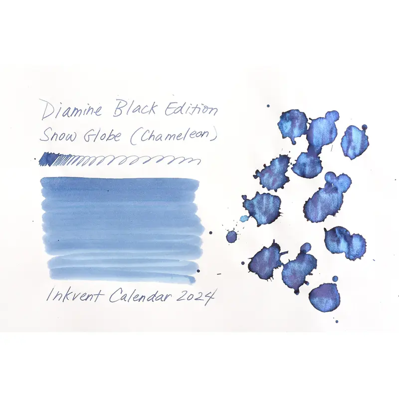Diamine Black Edition - Chameleon - Snow Globe