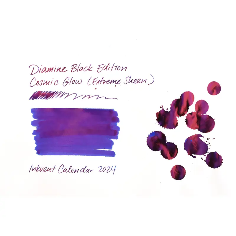 Diamine Black Edition - Extreme Sheen - Cosmic Glow