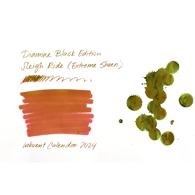 Diamine Black Edition - Extreme Sheen - Sleigh Ride