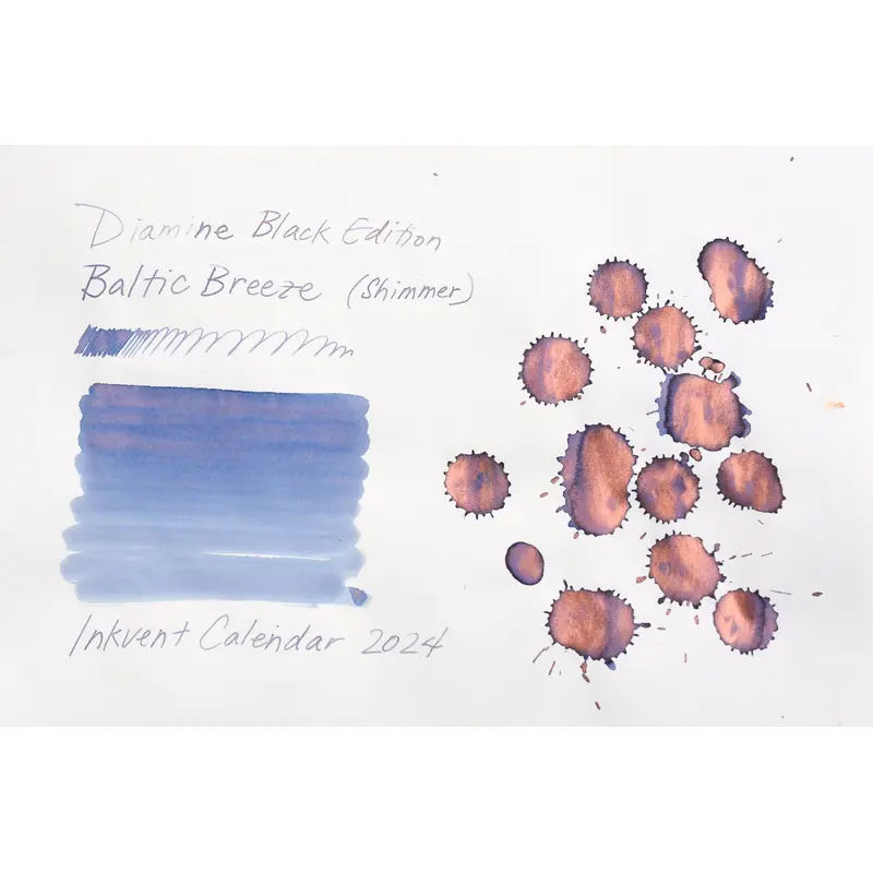 Diamine Black Edition - Shimmer - Baltic Breeze