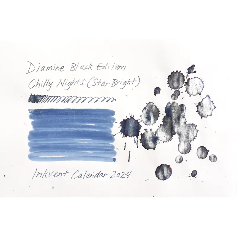 Diamine Black Edition - Starbright - Chilly Nights