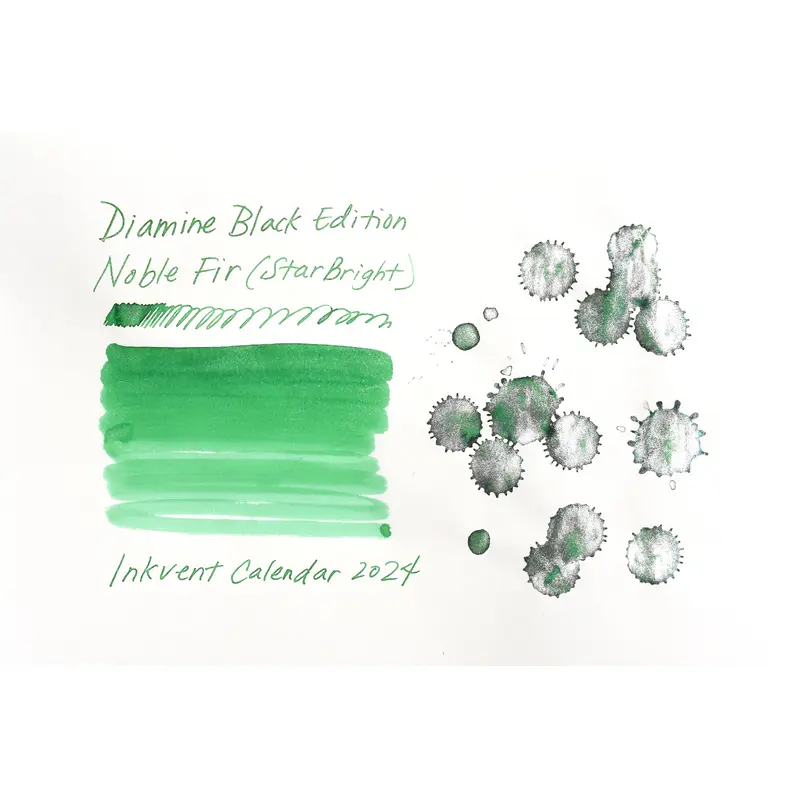Diamine Black Edition - Starbright - Noble Fir