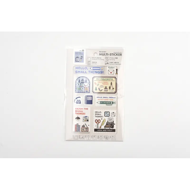 eric x SANBY Multi-Sticker - My Desk