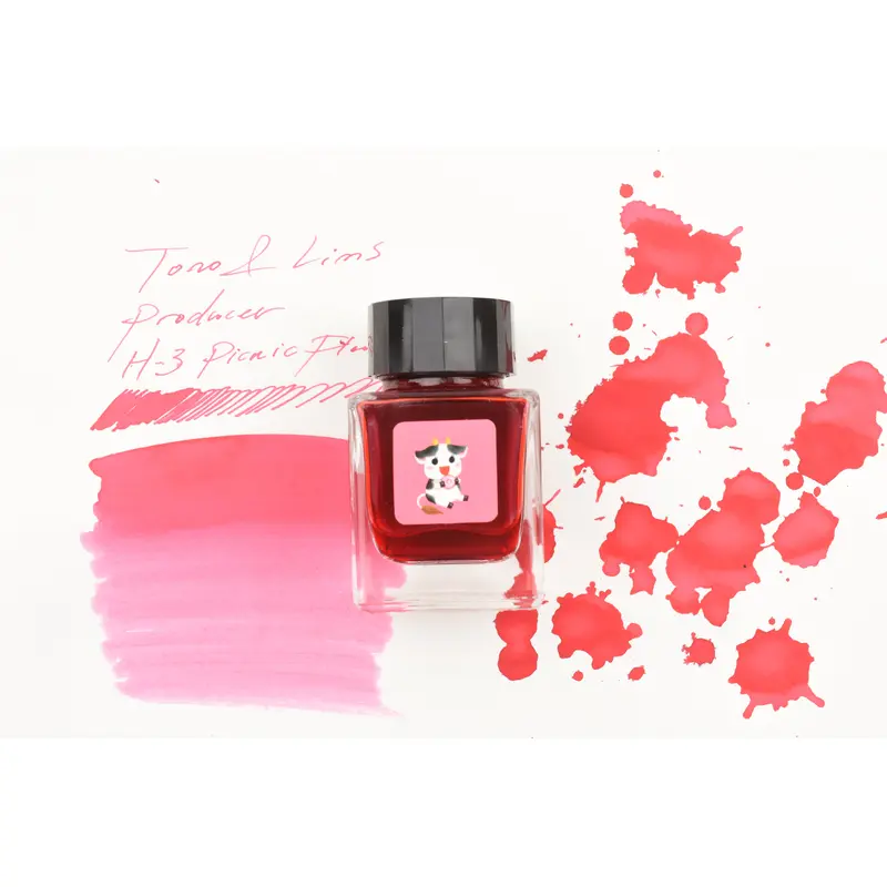 Tono & Lims Ink Bottle - Producer - H-3 Picnic Flower - 30ml