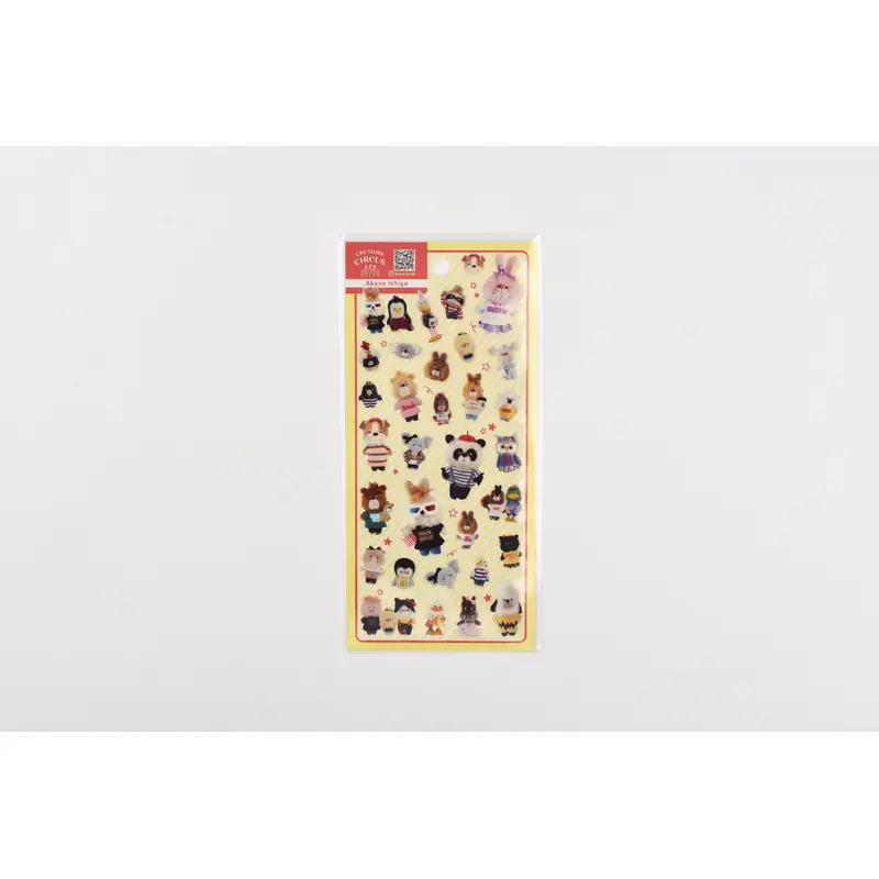 Frontier Transparent Sticker Sheet - CREATORS CIRCUS - Akane Ishiga