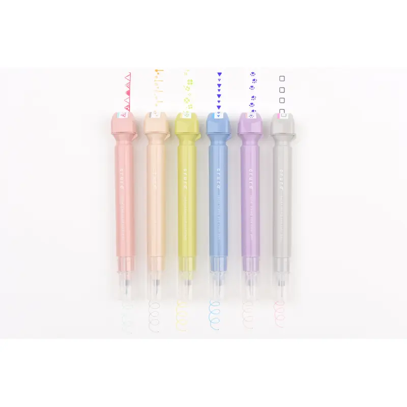 Kutsuwa Roller Stamp + Color Pen - Cruro