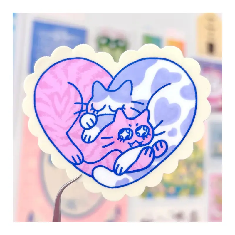 Radhia Rahman Cuddle Puddle Sticker