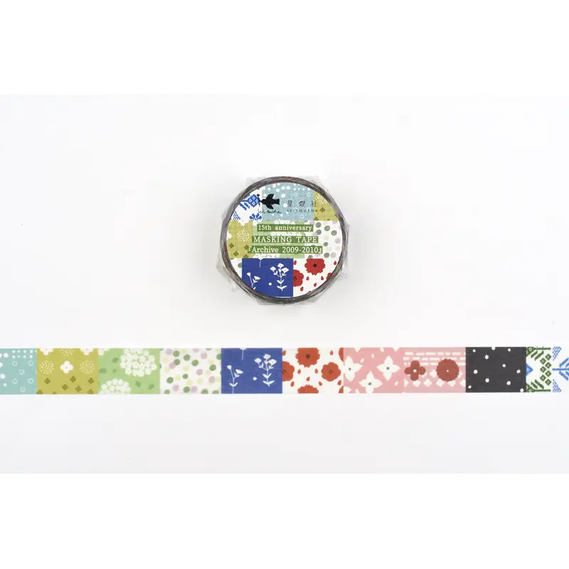 Seitousha Washi Tape - 15th Anniversary - Archive 2009-2010