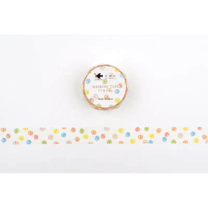 Seitousha Washi Tape - Temari Ame