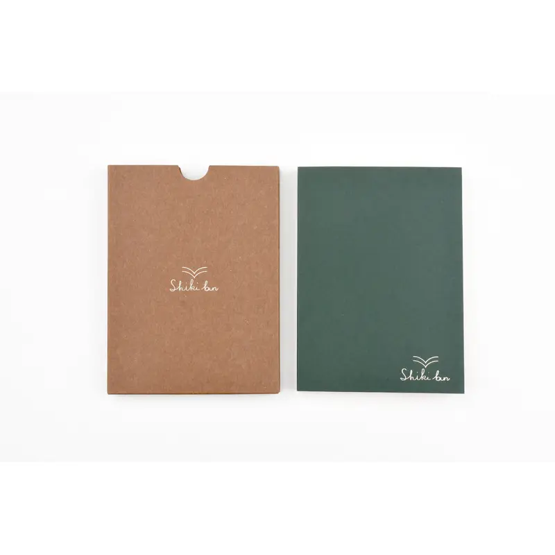 Yamatowa Forest Goods Shikibun Red Pine Wood Notebook - A6