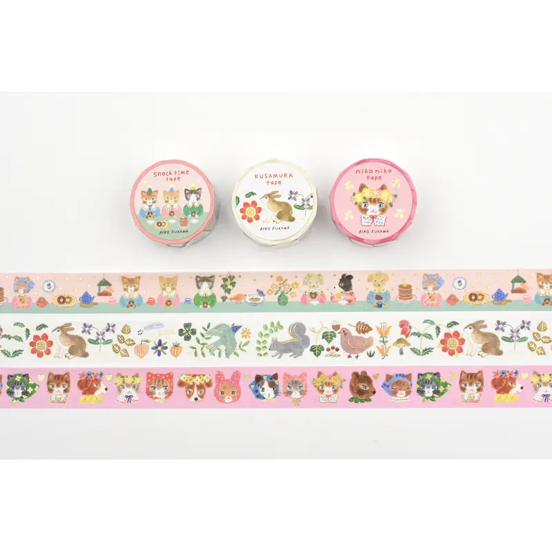 Cozyca - Aiko Fukawa Foil Stamping Washi Tape