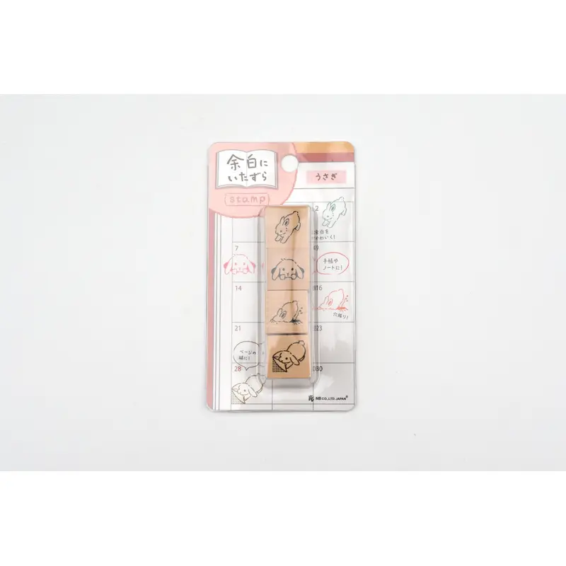 NB Wooden Stamps - Doodles in the Margins - Rabbit