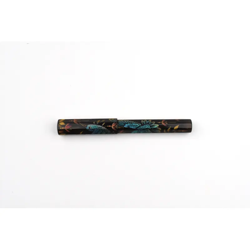 Palisades Octagonal Collection Fountain Pen - Chinkin Hummingbird - Limited Edition