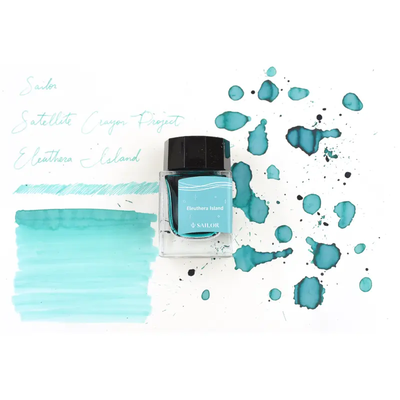 Sailor Satellite Crayon Project Ink Bottle - Eleuthera Island - 20ml