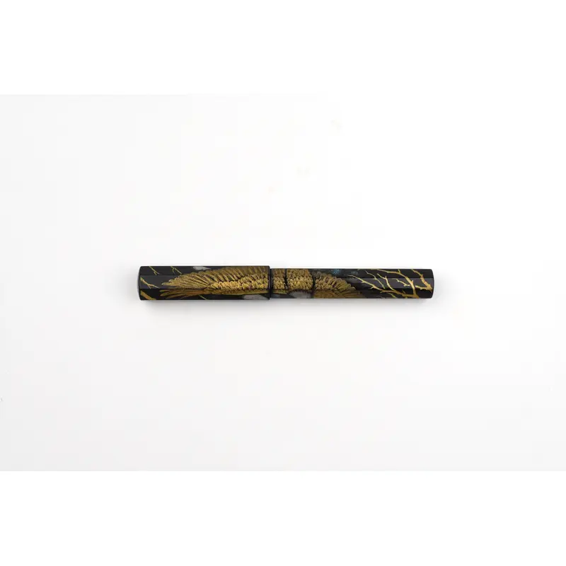 Taccia Palisades Octagonal Collection Fountain Pen - Chinkin Eagle - Limited Edition