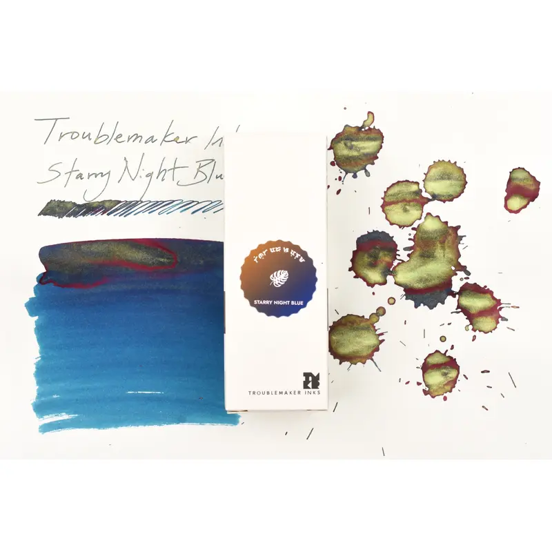 Troublemaker Inks - Shimmer - Starry Night Blue - 60 mL