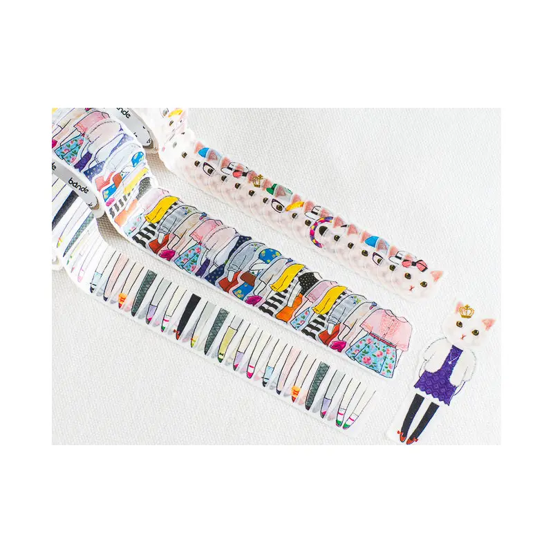 Bande Girly White Cat