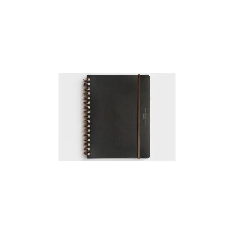 Grain Notebook - B6 - Black