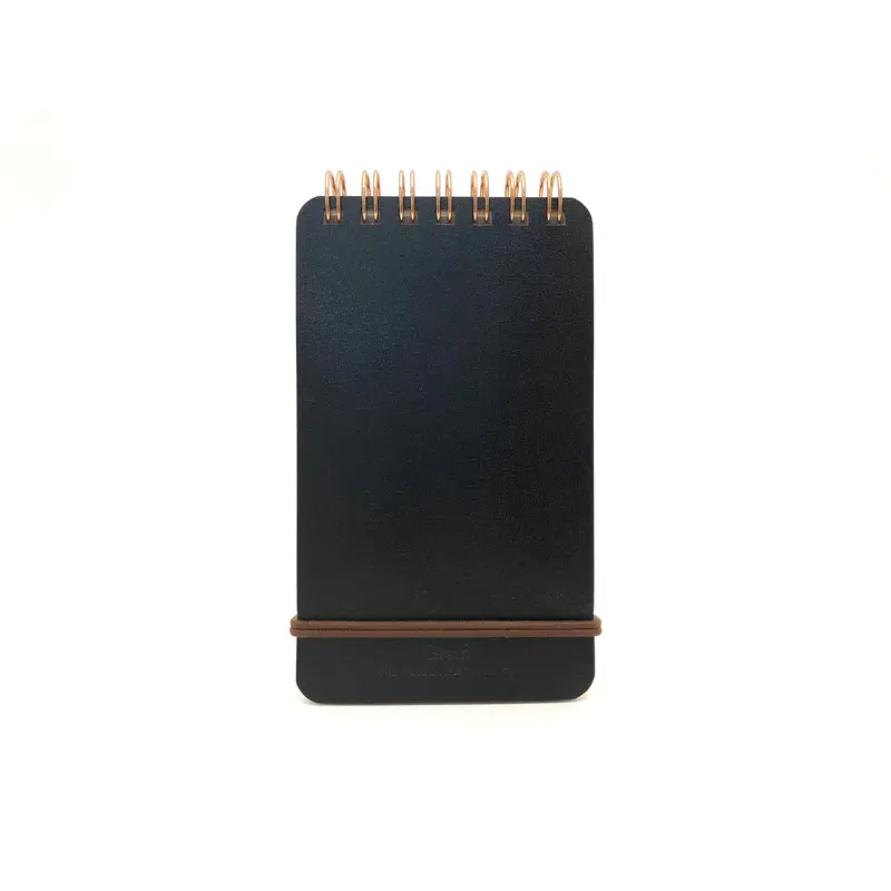 Grain Notebook - B7 - Black