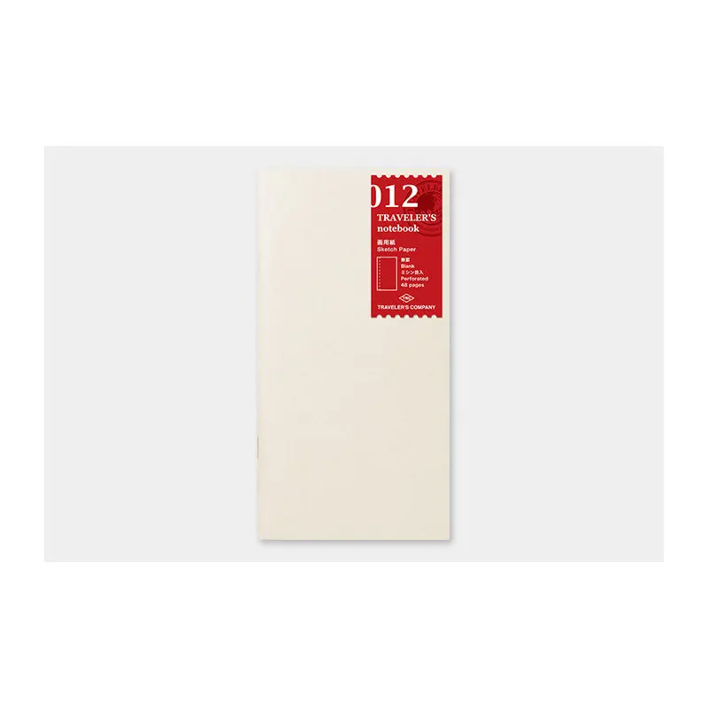 TRAVELER's Regular Size Refill - Sketch Paper - 012