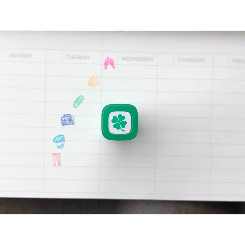 FriXion Erasable Stamp - Green - Clover