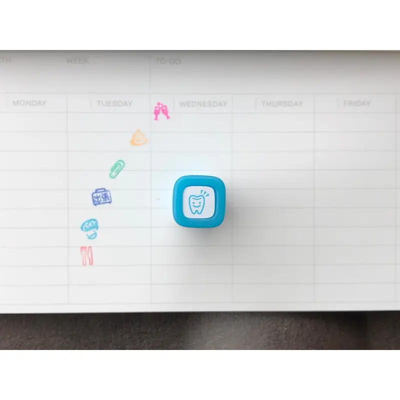 FriXion Erasable Stamp - Light Blue - Dentist