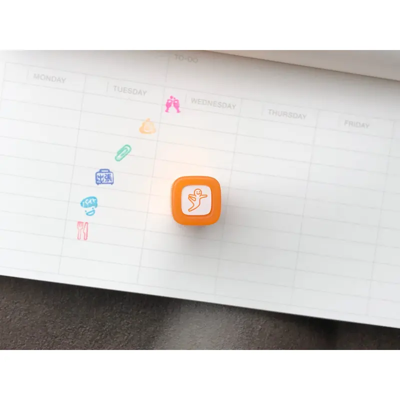 FriXion Erasable Stamp - Orange - Yoga