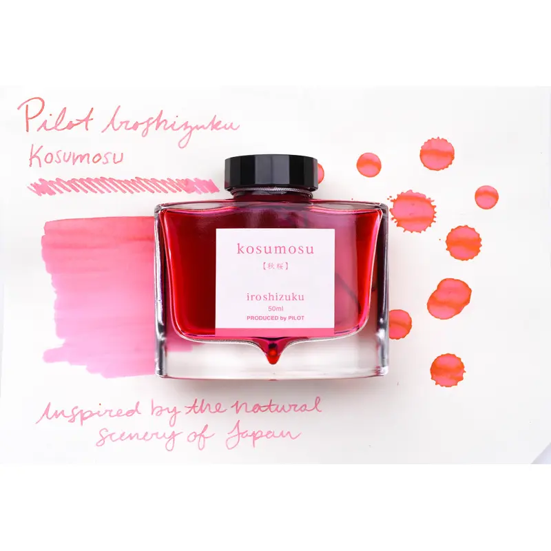 Pilot Iroshizuku Ink - Kosumosu - 50 mL Bottle Ink